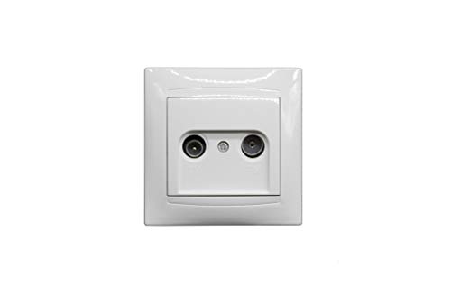 soporte empotrable para antena de TV que optimiza el espacio y mejora la señal. Su diseño elegante se integra en cualquier ambiente, garantizando una instalación discreta y ordenada.